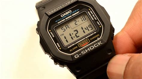 simple g shocks.